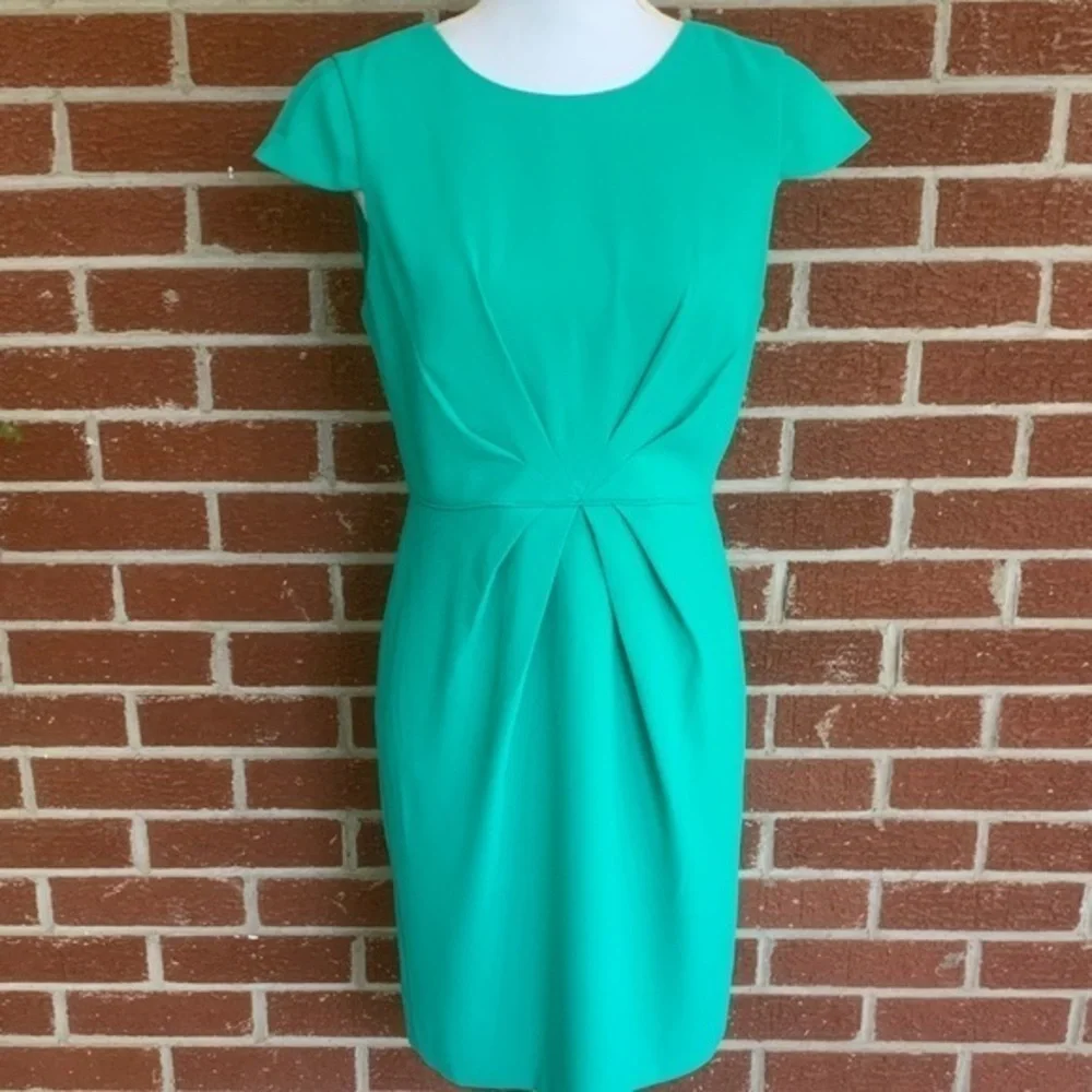 J Crew green dress